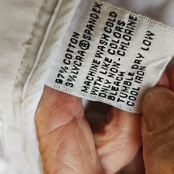 Talbots Cream Chinos for Effortless Style. Womens Size 10. - Picture 5 of 6